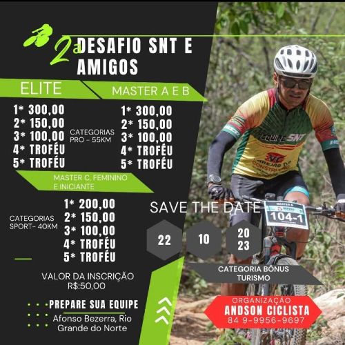 evento: 2º DESAFIO SNT E AMIGOS 